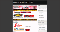 Desktop Screenshot of gasrcproducts.com